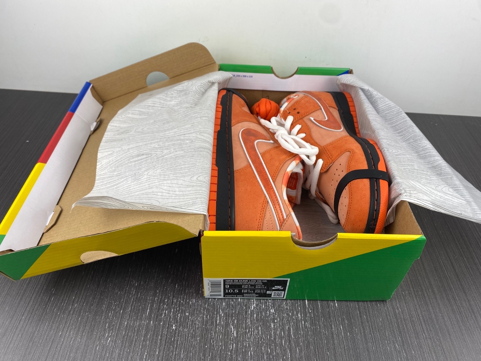 Nike SB Dunk Low Concepts Orange Lobster FD8776-800