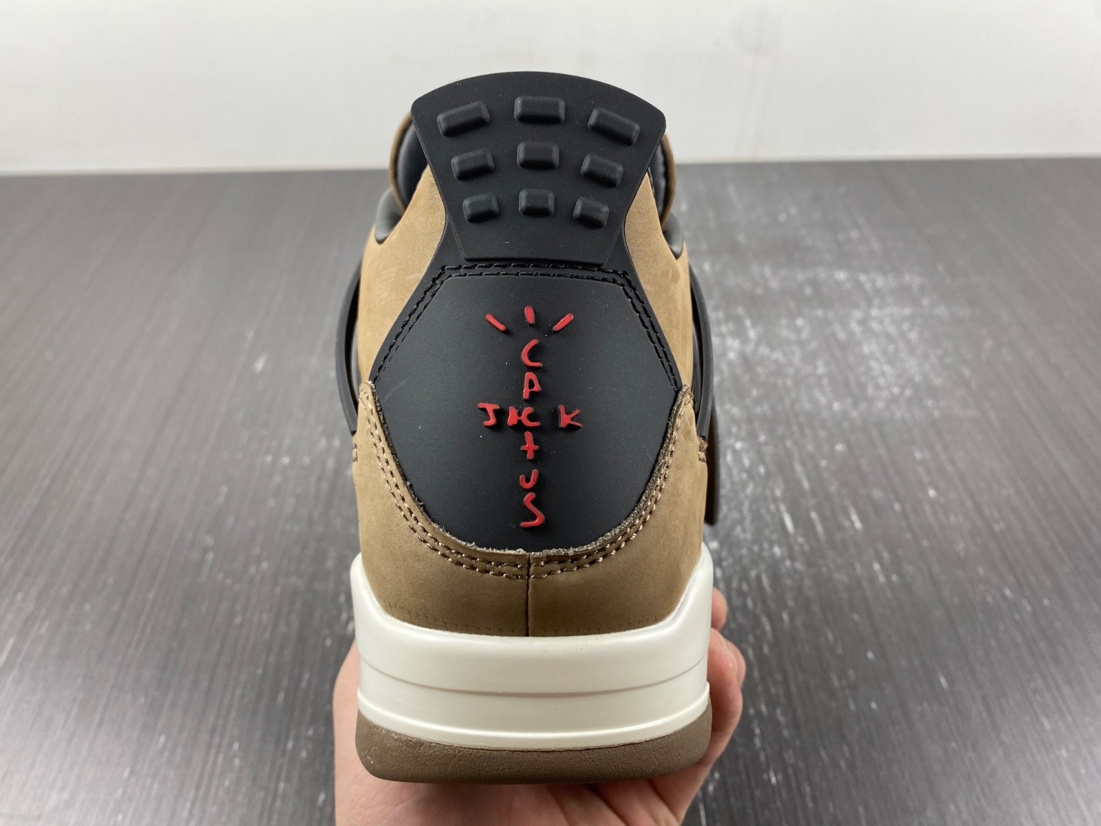 Travis Scott x Air Jordan 4 Olive AJ4-882335