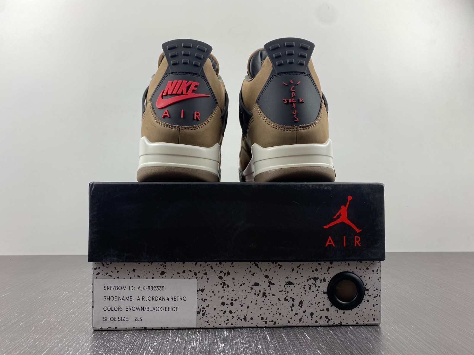 Travis Scott x Air Jordan 4 Olive AJ4-882335