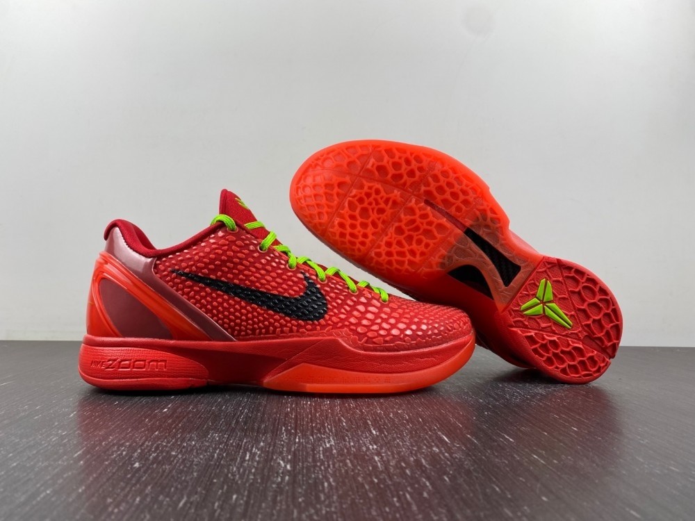 Nike Kobe 6 VI Reverse Grinch FV4921-600