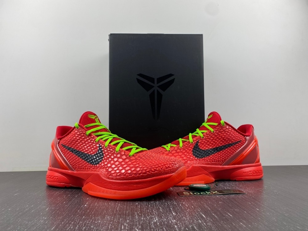 Nike Kobe 6 VI Reverse Grinch FV4921-600