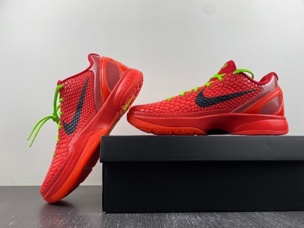 Nike Kobe 6 VI Reverse Grinch FV4921-600