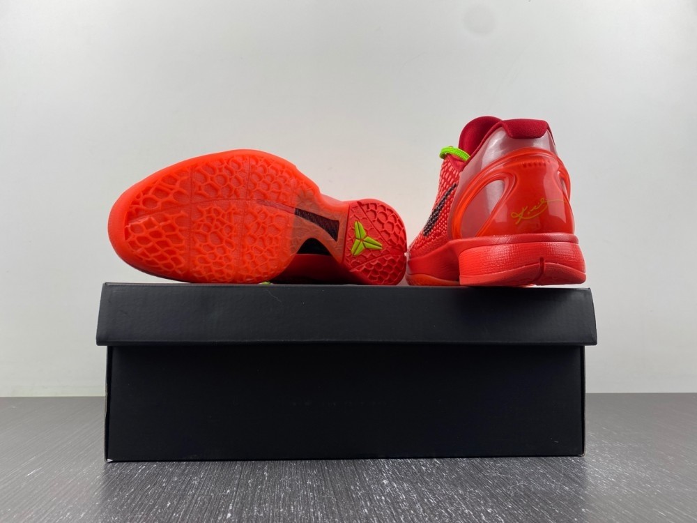Nike Kobe 6 VI Reverse Grinch FV4921-600