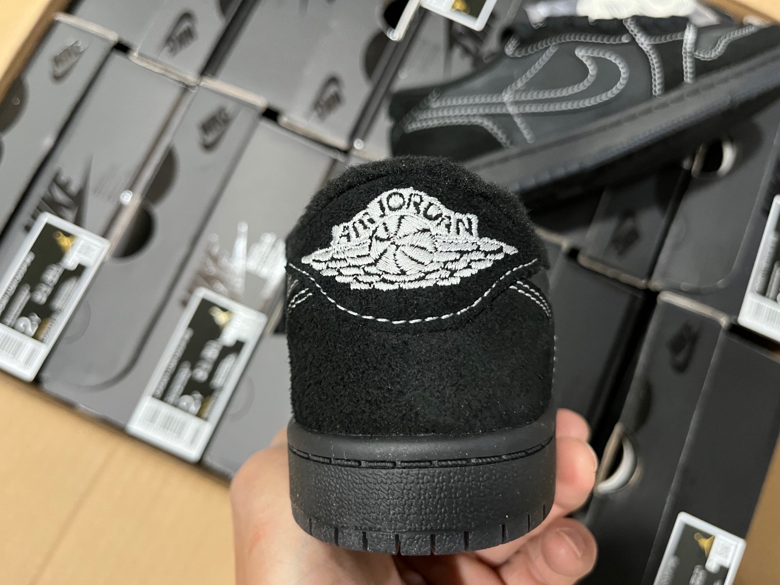 Kids Travis Scott x Air Jordan 1 OG Low DO5442-001