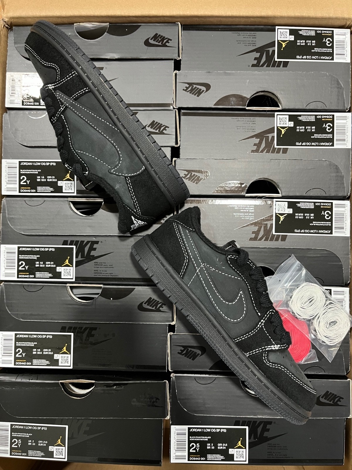 Kids Travis Scott x Air Jordan 1 OG Low DO5442-001