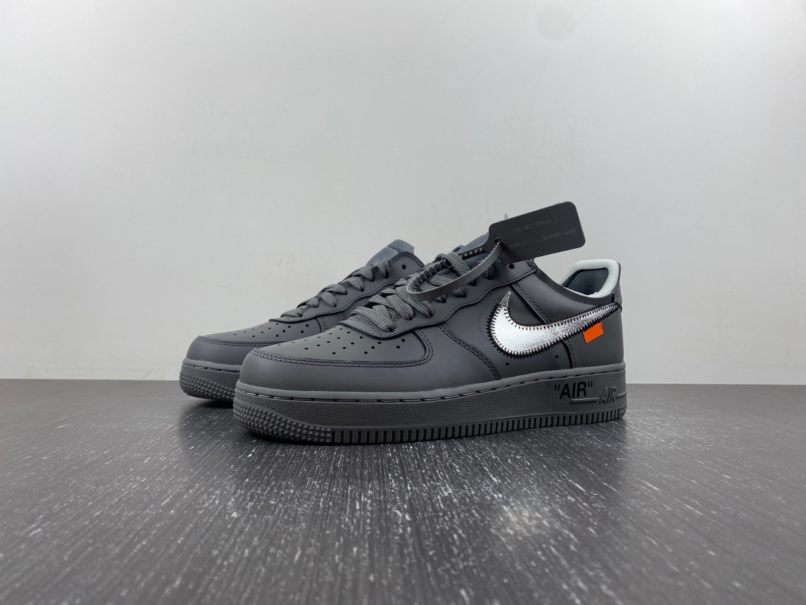 2023 OFF-WHITE x Nike Air Force 1 Low “Grey” DX1419-500