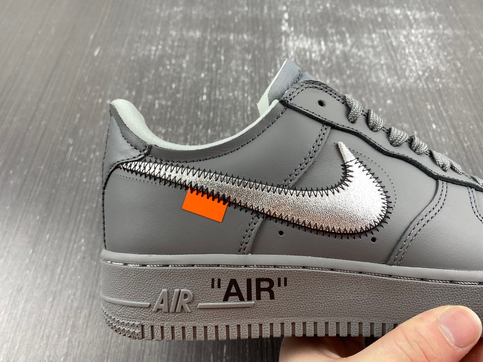 2023 OFF-WHITE x Nike Air Force 1 Low “Grey” DX1419-500