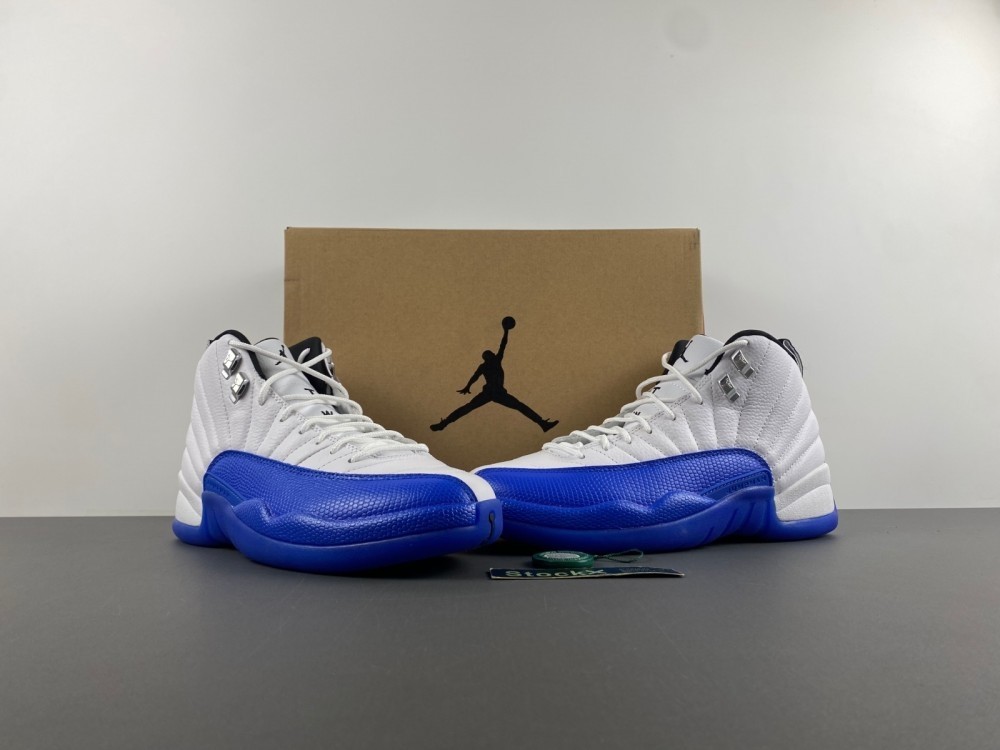 Air Jordan 12 “White/Game Royal” CT8013-140