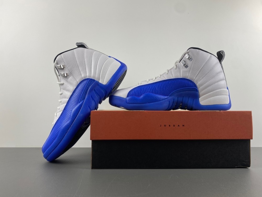 Air Jordan 12 “White/Game Royal” CT8013-140