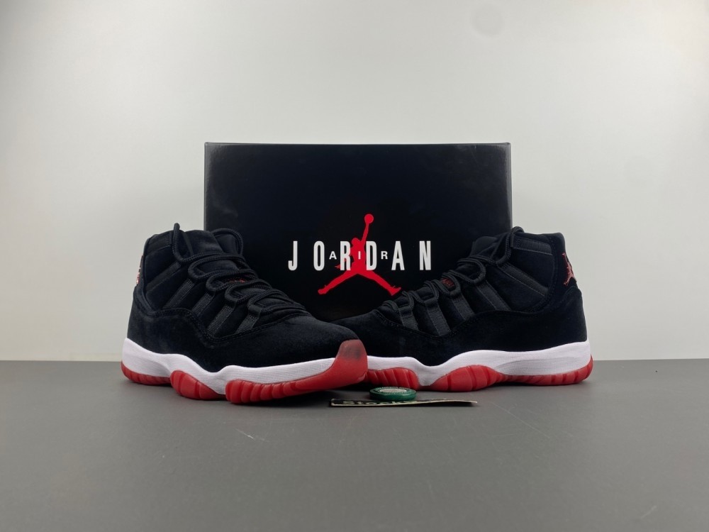 Air Jordan 11 WMNS Bred Velvet - Nov 2024 - DB5457-061