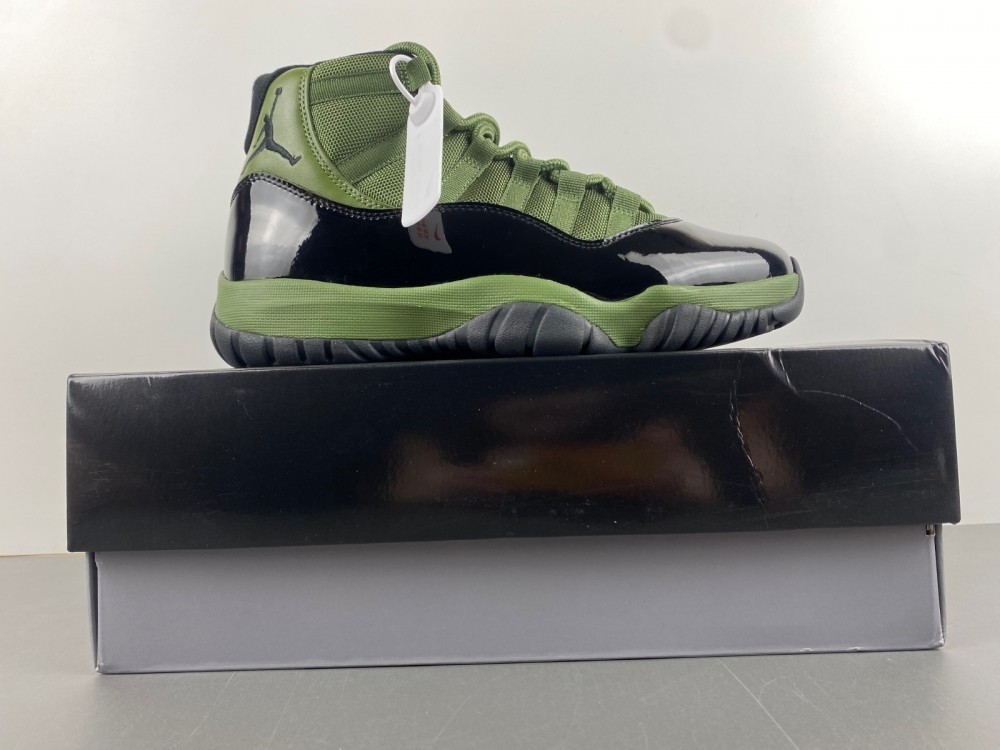 Air Jordan 11 Retro ARMY GREEN BLACK CT8012-300