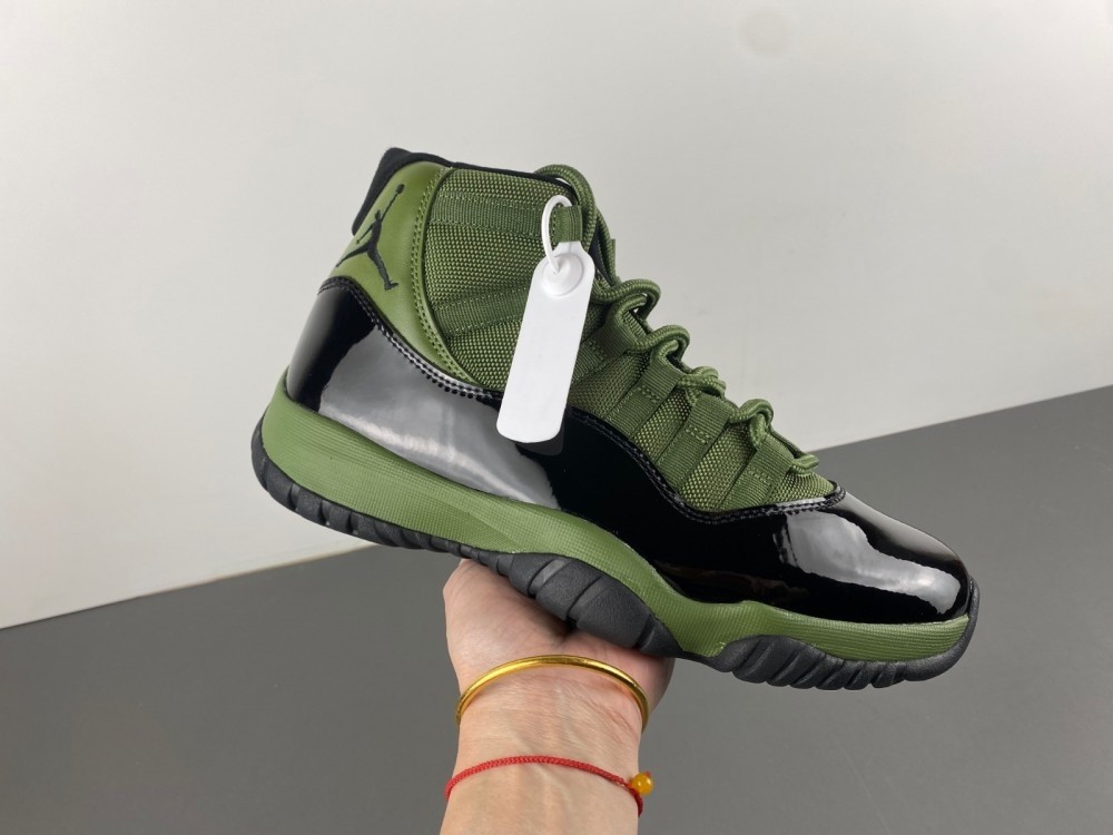 Air Jordan 11 Retro ARMY GREEN BLACK CT8012-300