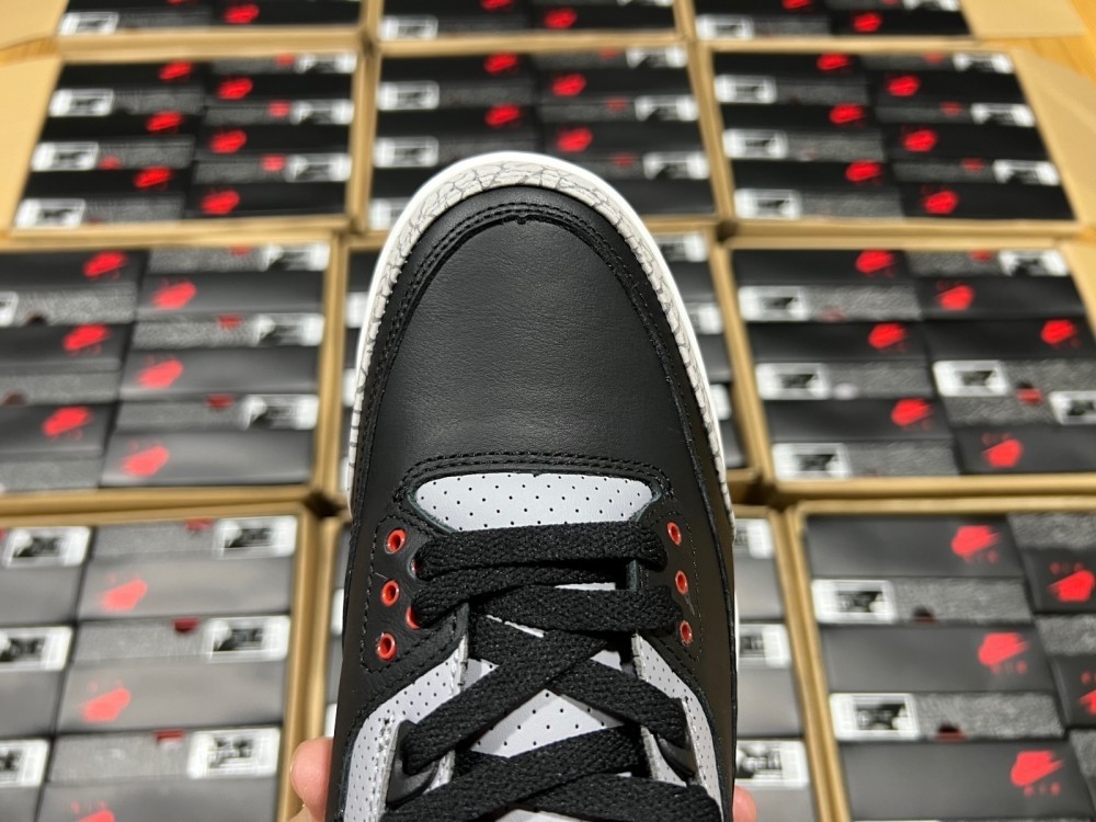 Air Jordan 3 Black Cement Reimagined 2024 DN3707-010