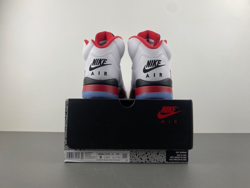 Air Jordan 5 Retro Fire Red Black Tongue (2025) - HQ7978-101