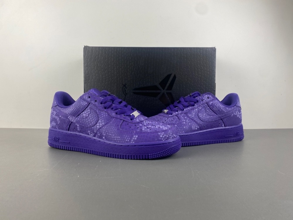 Kobe Bryant Nike Air Force 1 Low Court Purple IB0018-500