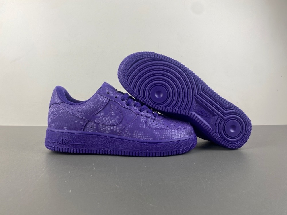 Kobe Bryant Nike Air Force 1 Low Court Purple IB0018-500