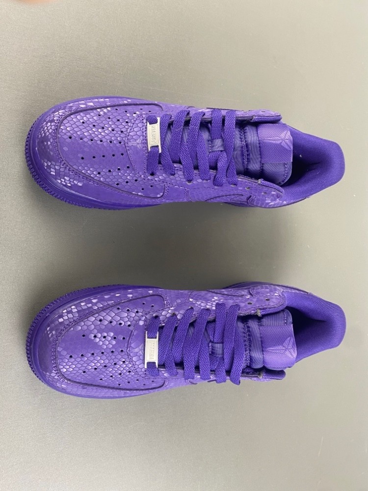 Kobe Bryant Nike Air Force 1 Low Court Purple IB0018-500