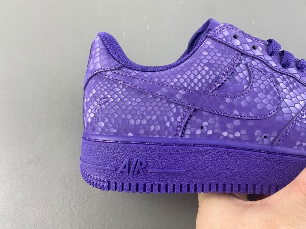 Kobe Bryant Nike Air Force 1 Low Court Purple IB0018-500