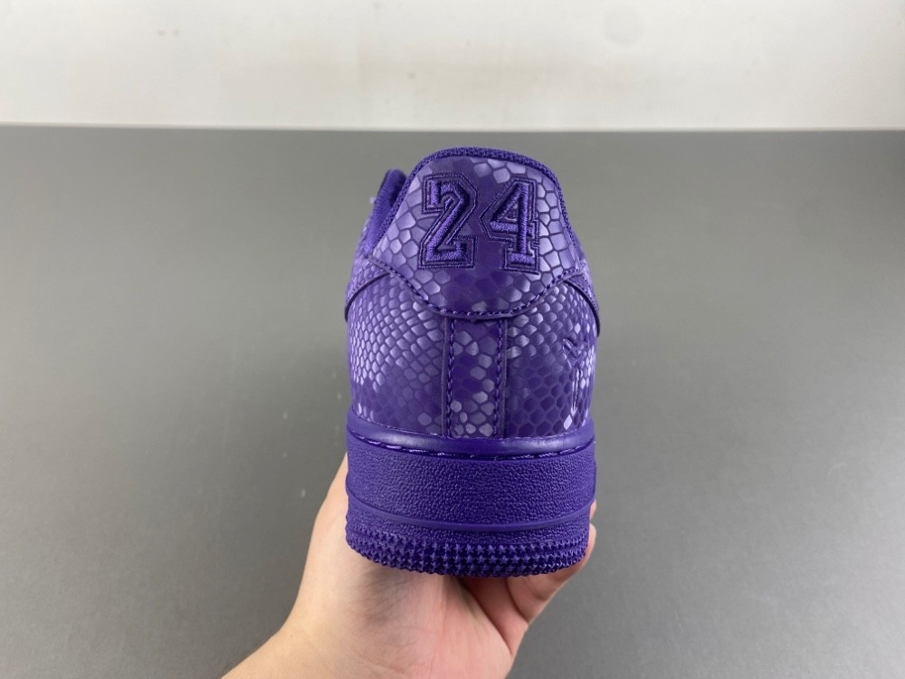Kobe Bryant Nike Air Force 1 Low Court Purple IB0018-500