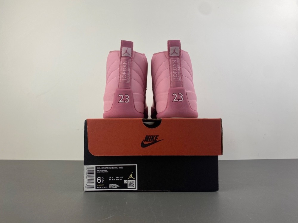 Air Jordan 12 Retro Pearl Pink (GS) - 510815-600