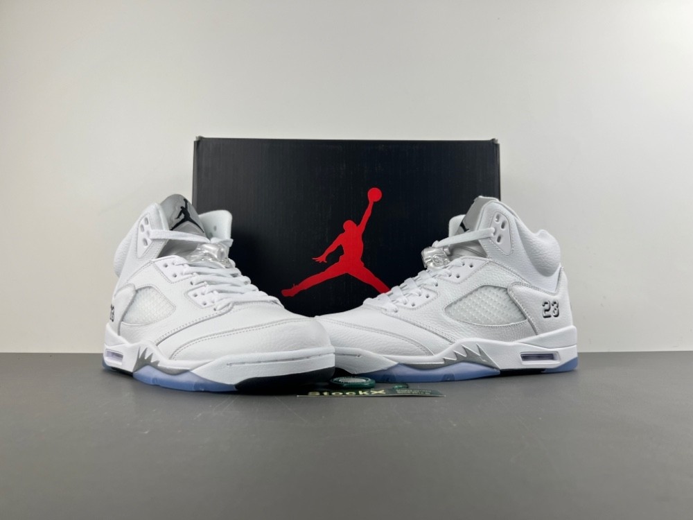 Nike Air Jordan 5 "White Metallic" HQ7978-103