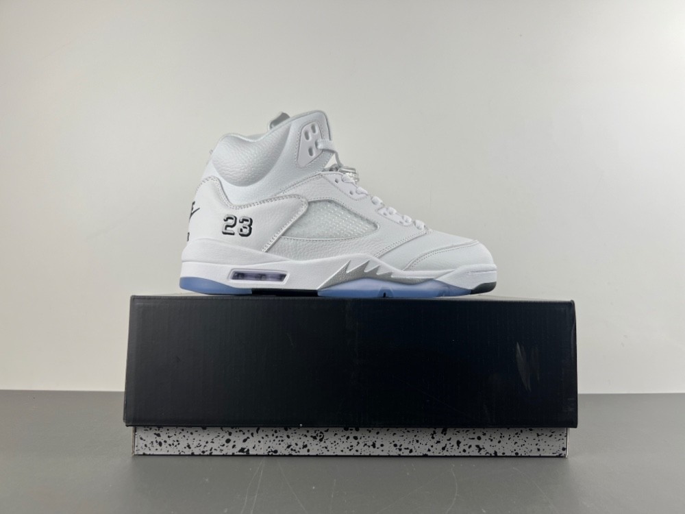 Nike Air Jordan 5 "White Metallic" HQ7978-103