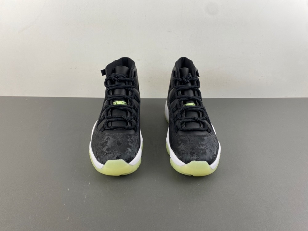 Air Jordan 11 Retro Black Barely Volt - IB1378-001