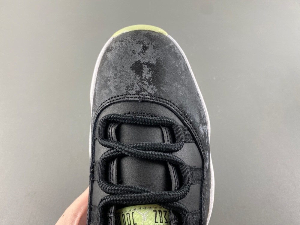 Air Jordan 11 Retro Black Barely Volt - IB1378-001