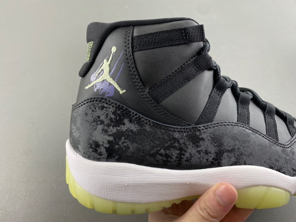 Air Jordan 11 Retro Black Barely Volt - IB1378-001
