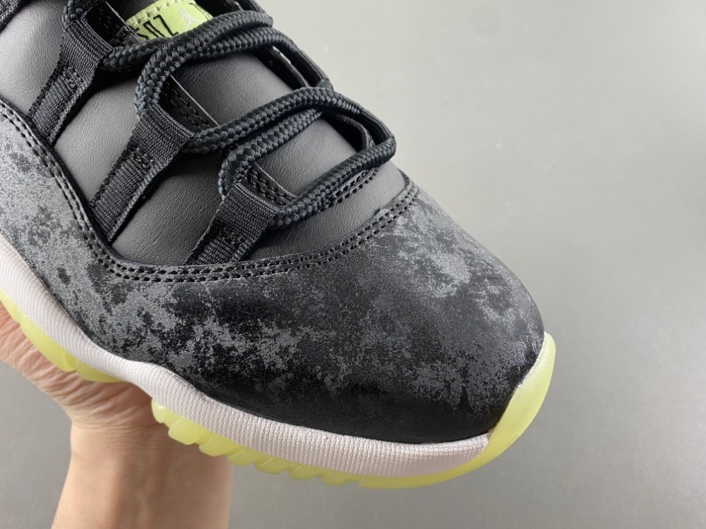 Air Jordan 11 Retro Black Barely Volt - IB1378-001