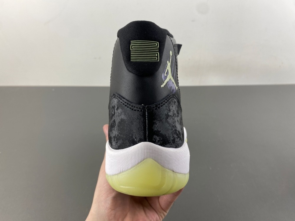 Air Jordan 11 Retro Black Barely Volt - IB1378-001