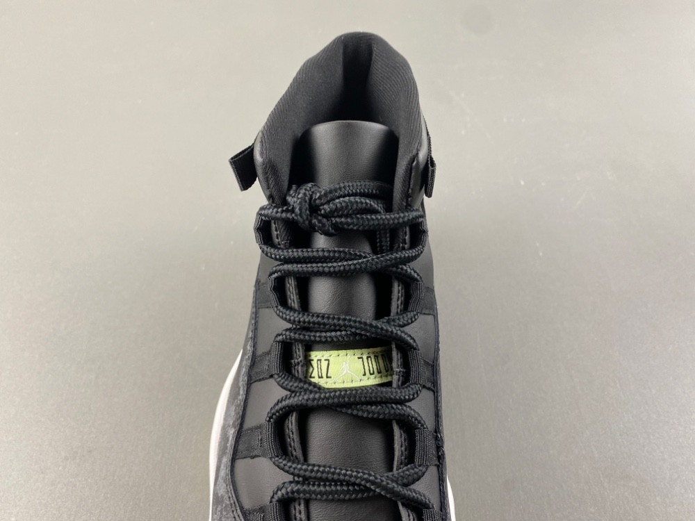 Air Jordan 11 Retro Black Barely Volt - IB1378-001