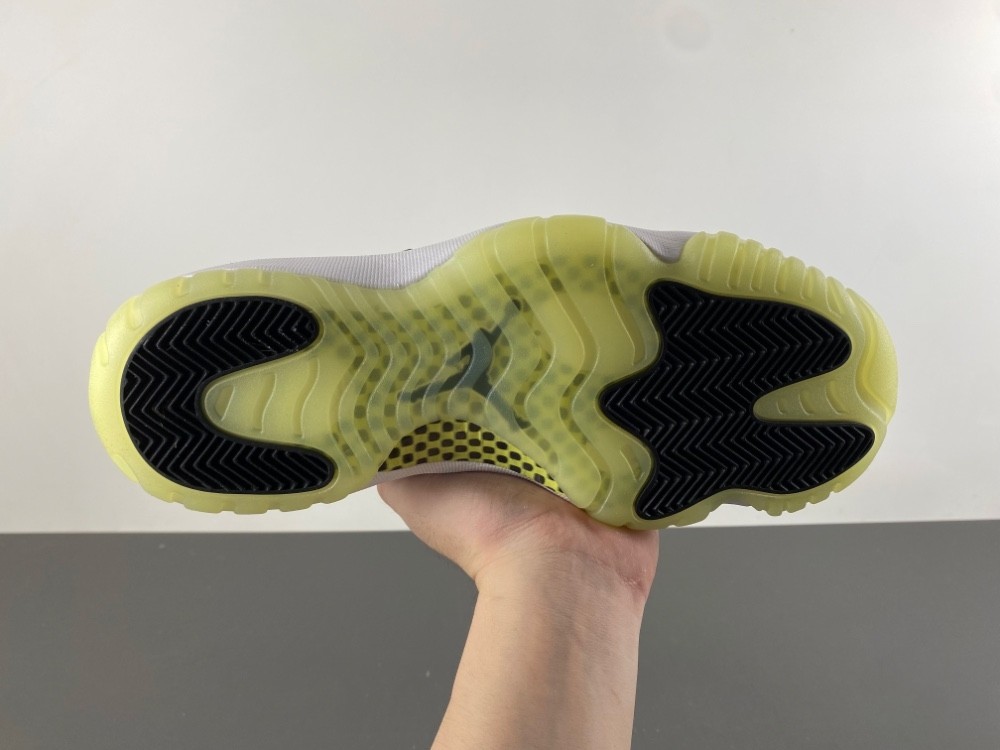 Air Jordan 11 Retro Black Barely Volt - IB1378-001