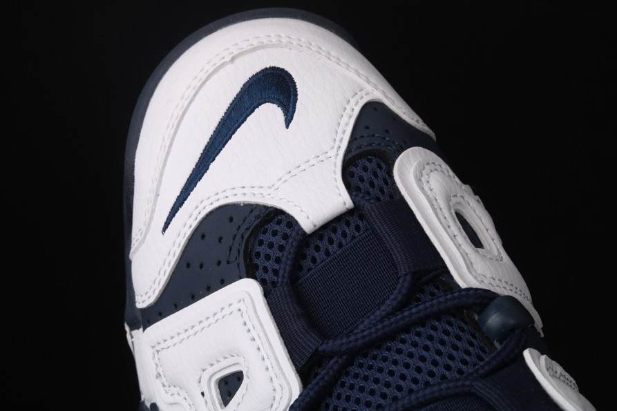 Nike Air More Uptempo “Olympic” White/Midnight Navy  414962-104
