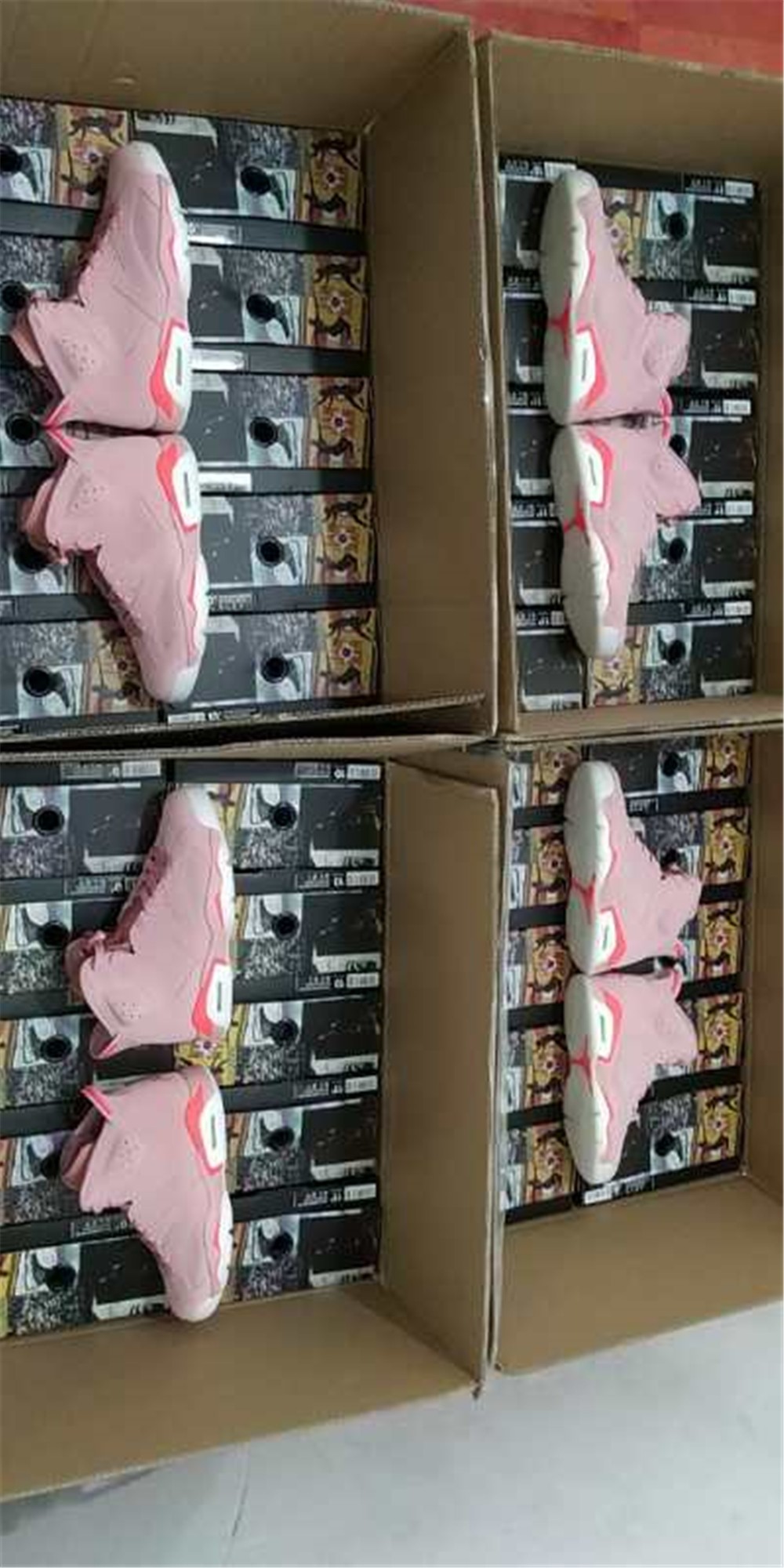 AIR JORDAN 6 "MILLENNIAL PINK" mens 384664-031