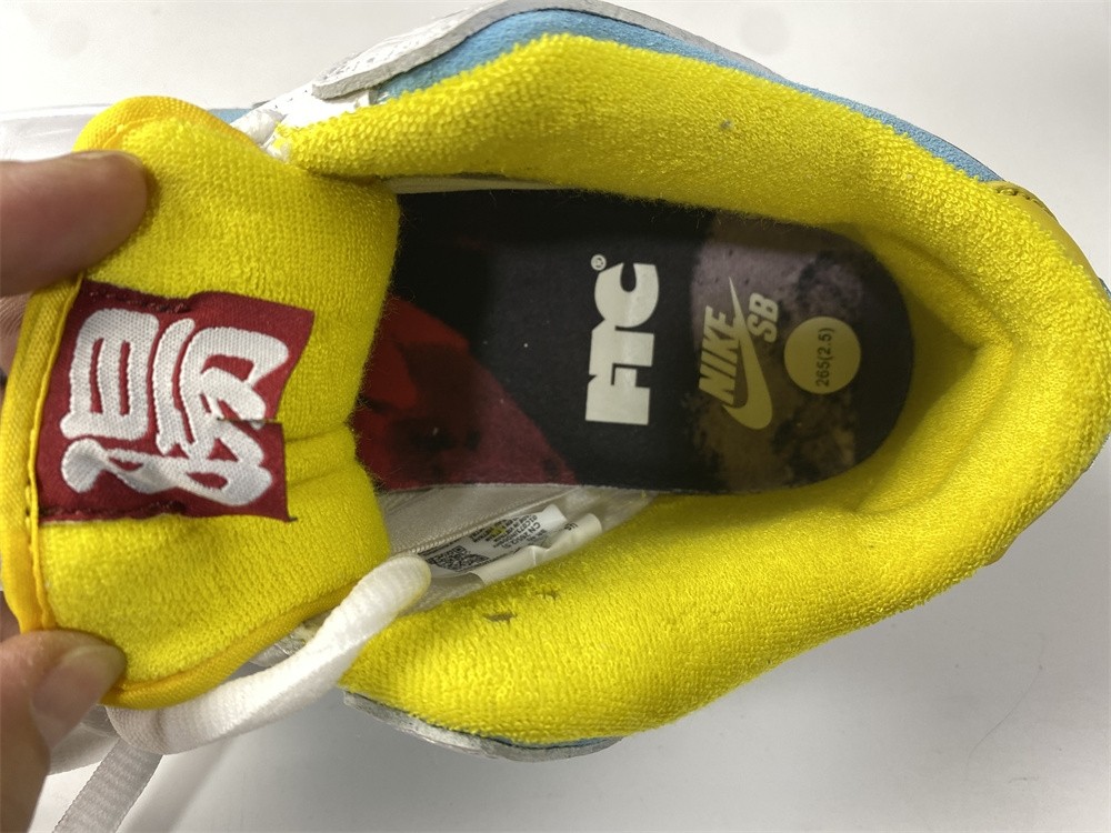 How the FTC x Nike SB Dunk Low Looks On-Feet  DH7687-400