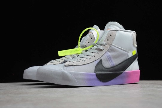 Nike Blazer Mid Off-White Wolf Grey Serena "Queen"  AA3832-002