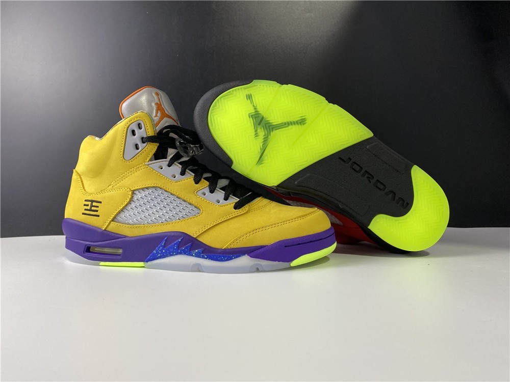Air Jordan 5 Solar Orange What The CZ5725-700