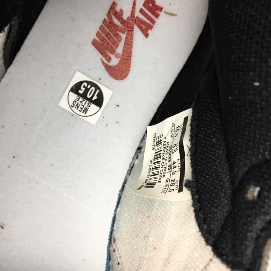 AJ1 Air Jordan 1 Retro High OG Banned  555088-001