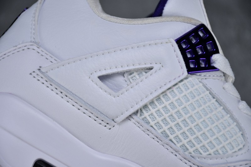 Air Jordan 4 Retro “Pure Money” white purple CT8527-115