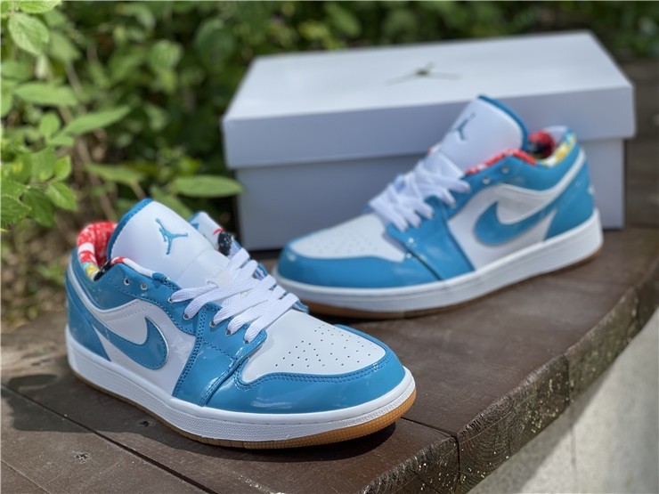 Air Jordan 1 Low Barcelona Print DC6991-400