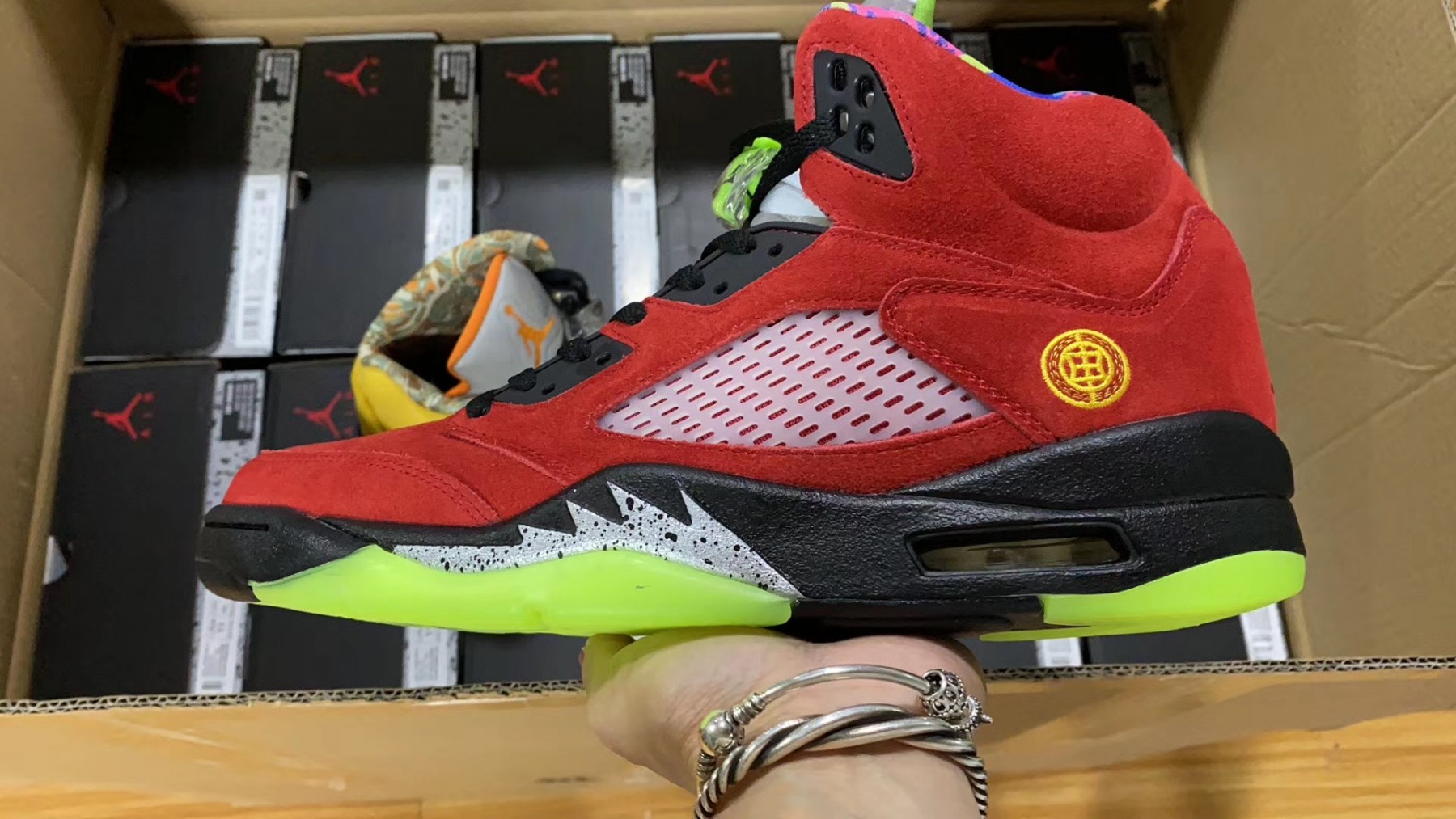 Air Jordan 5 Solar Orange What The CZ5725-700