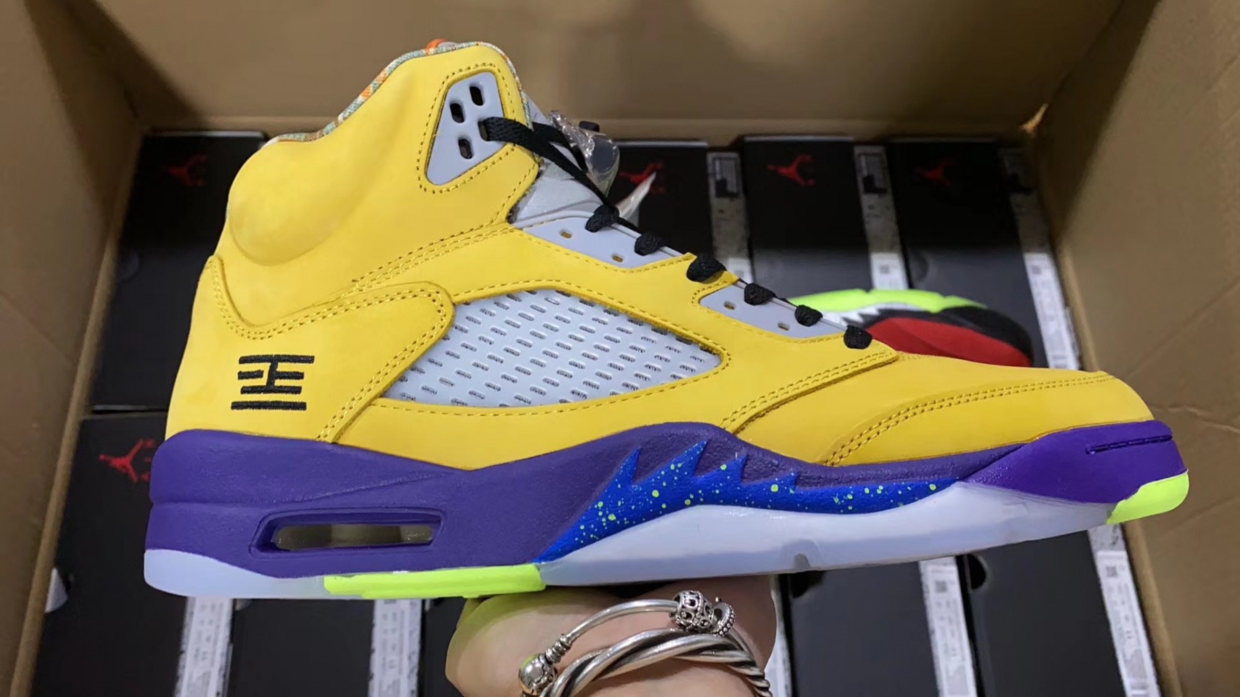 Air Jordan 5 Solar Orange What The CZ5725-700