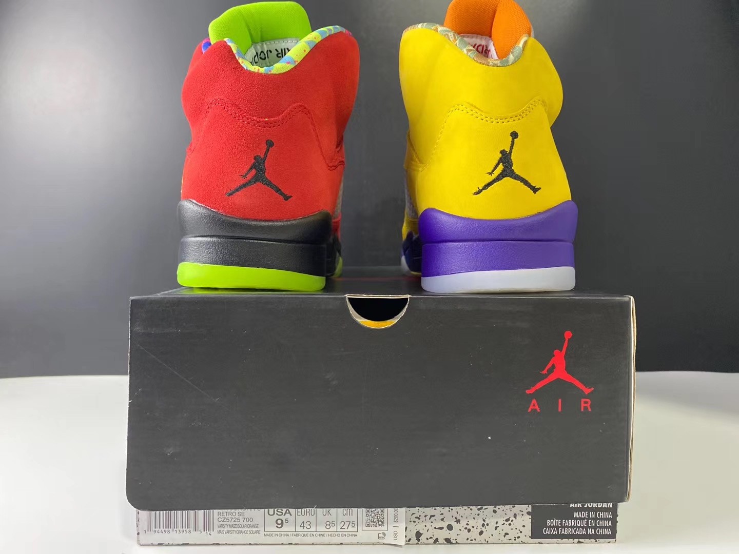 Air Jordan 5 Solar Orange What The CZ5725-700