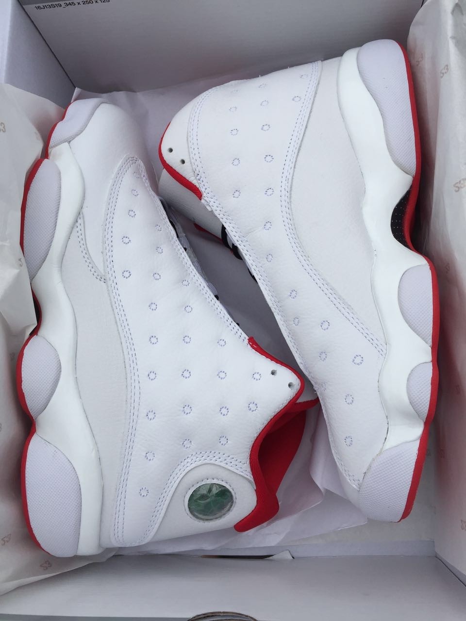 JORDAN 13 RETRO BP "HISTORY OF FLIGHT" white  414571-103