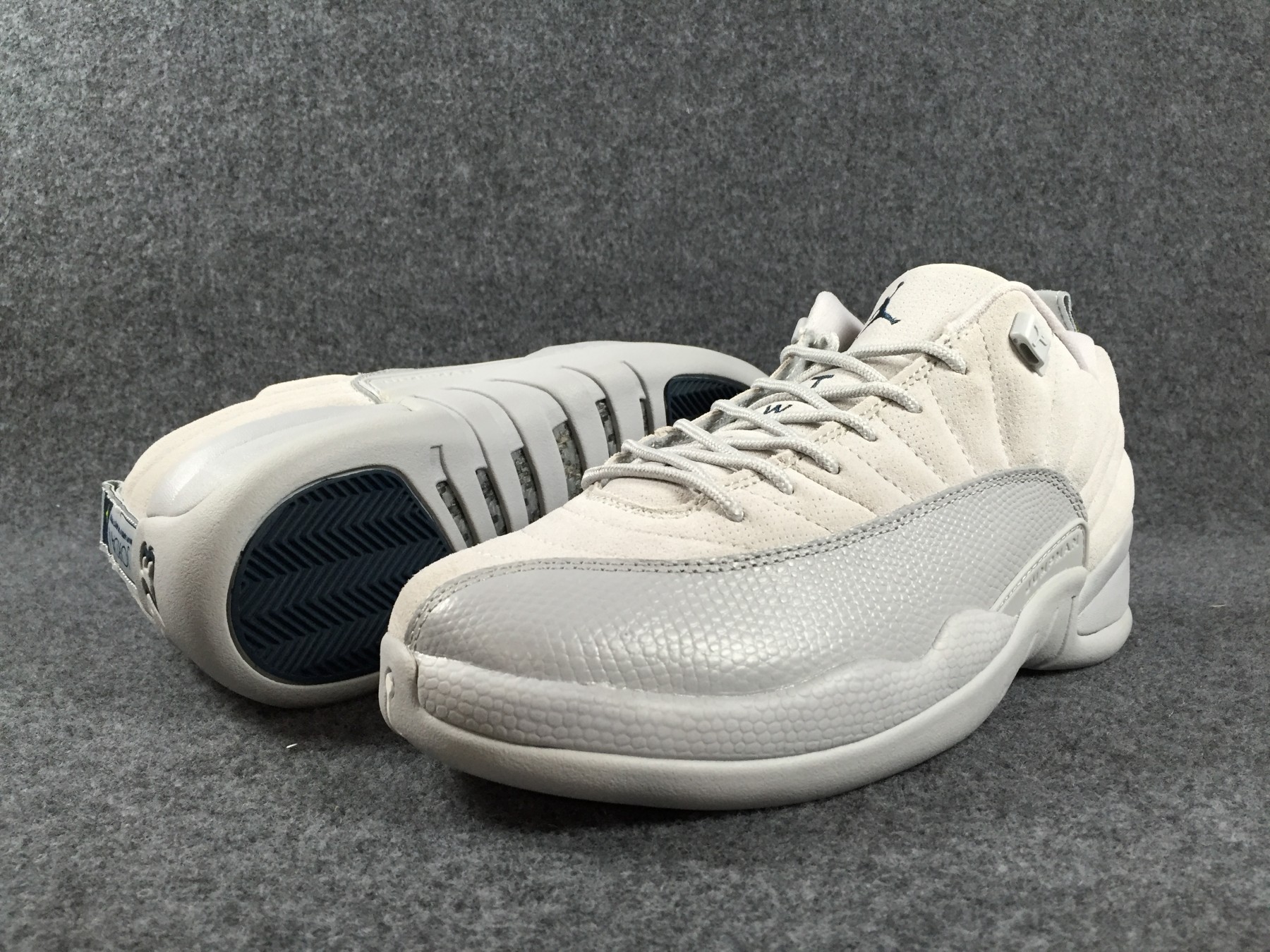 Jordan 12 Low Grey Suede 308317-002
