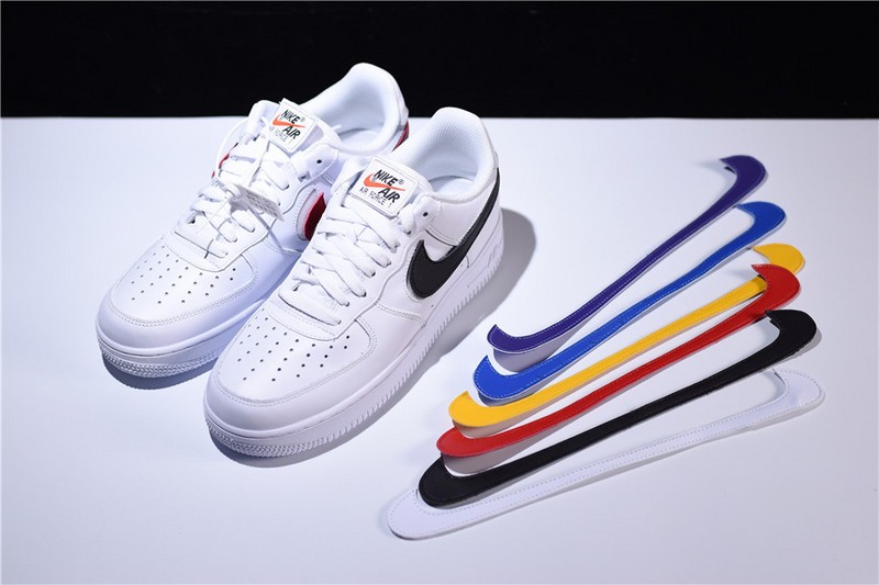 Nike Air Force 1 Velcro Swoosh Pack White | AH8462-102
