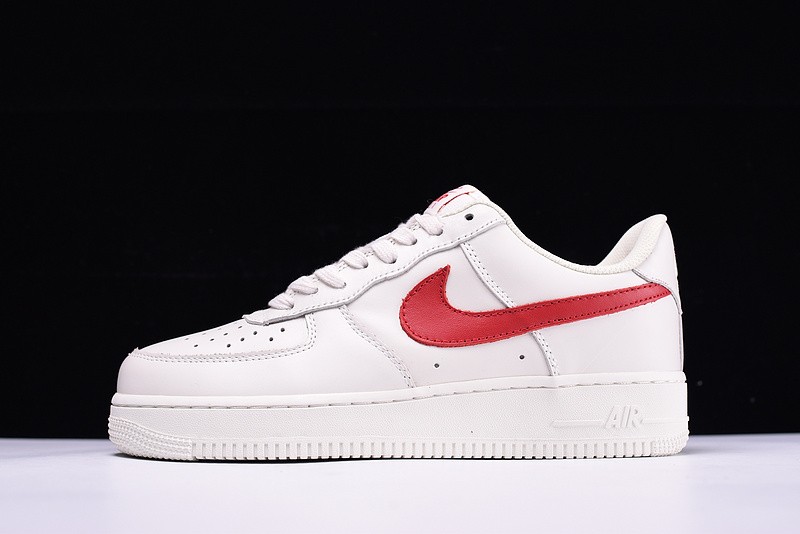 Nike Air Force 1 '07 White Sport Red  New Shoes 315122-126