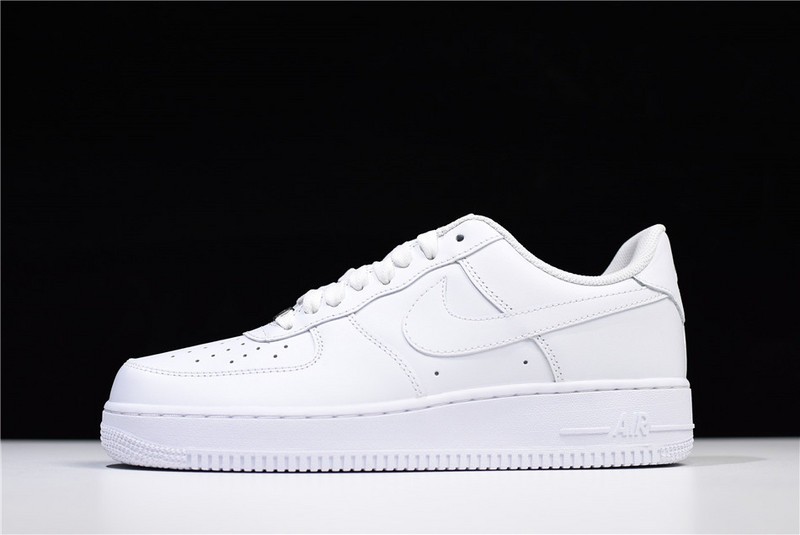Nike  Air Force 1 '07 LV8 NBA Sz 18 White/  Black Athletic Shoes 823511-103