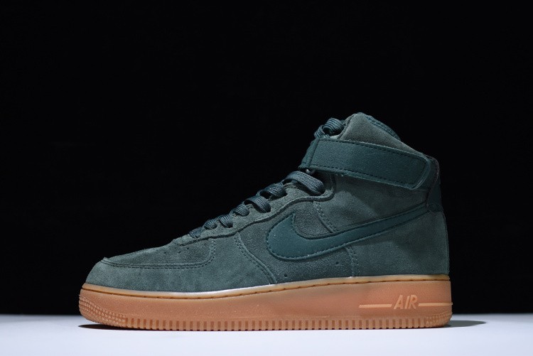 NIKE AIR FORCE 1 HIGH '07 LV8 VINTAGE GREEN SNEAKERS  AA1118-300